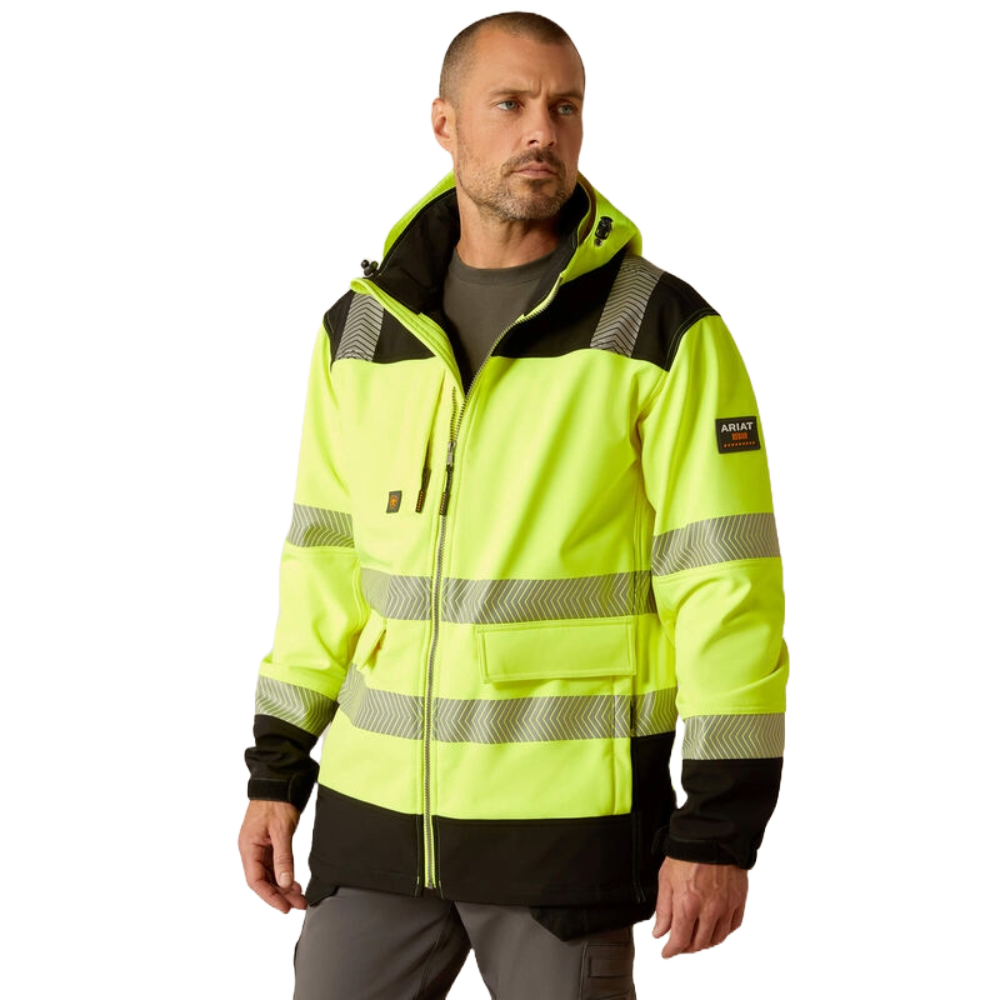 Ariat Rebar Hi-Vis Softshell Jacket from Columbia Safety